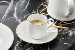 Villeroy & Boch Plato para taza de café Château Septfontaines Ø15,5 cm, Blanco-oro BlancoColor dorado Sale