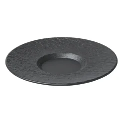 Villeroy & Boch Plato para taza de café Manufacture Rock Ø15,5 cm, Negro Hot