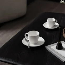 Villeroy & Boch Plato para taza de café Manufacture Rock Ø15,5 cm, Blanco Clearance