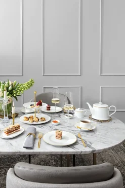 Villeroy & Boch Platos Para Tazas<Plato para taza de té Château Septfontaines Ø16 cm, Blanco-oro BlancoColor dorado