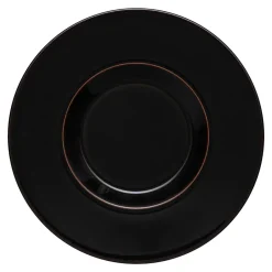 Denby Platos Para Tazas<Plato para taza de té Halo Brew, Negro