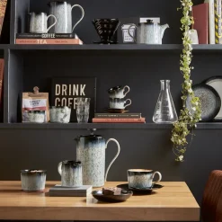 Denby Platos Para Tazas<Plato para taza de té Halo Brew, Negro
