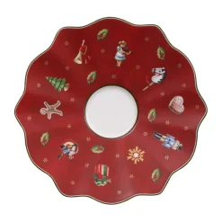 Villeroy & Boch Plato para taza espresso Toy's Delight Ø13 cm, Blanco-rojo BlancoRojo Sale