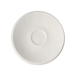 Villeroy & Boch Plato para taza espresso NewMoon Ø13 cm, Blanco New