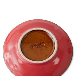 HKliving Plato para taza 70's, Ø11,5 cm, Tostado lento Multi Discount