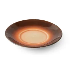 HKliving Platos Para Tazas<Plato para taza 70's, Ø11,5 cm, Tostado medio Multi