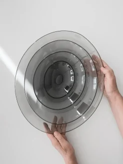 Orrefors Cuencos Decorativos<Plato Pond 21,2 cm, gris GrisTransparente