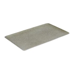 Aida Platos Llanos<Plato Raw 31,5x20 cm, Sandy Beige