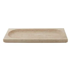 AYTM Cuencos Decorativos<Plato Regina travertin, 16x40 cm Beige