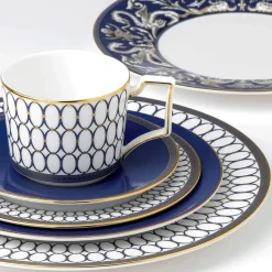 Wedgwood Platos Llanos<Plato Renaissance Gold, Ø 27 cm MultiBlanco