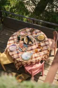 HKliving Platos Pequeños<Plato 70's, 22 cm 2-pack, Paradise Multi