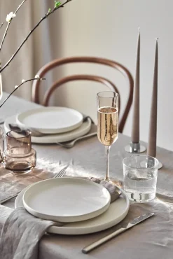 Scandi Living Platos Llanos<Plato Sandsbro, Offwhite, Ø26 cm Blanco