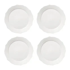 Serax Plato Silhouette L Ø26 cm set de 4, White Blanco Best