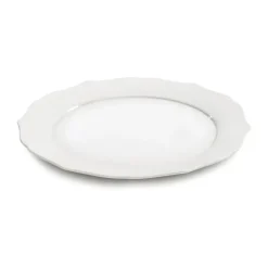 Serax Plato Silhouette L Ø26 cm set de 4, White Blanco Best