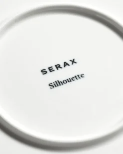 Serax Plato Silhouette L Ø26 cm set de 4, White Blanco Best