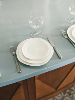 Serax Plato Silhouette L Ø26 cm set de 4, White Blanco Best