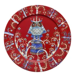 Iittala Platos Llanos<Plato Taika Ø27 cm, Rojo