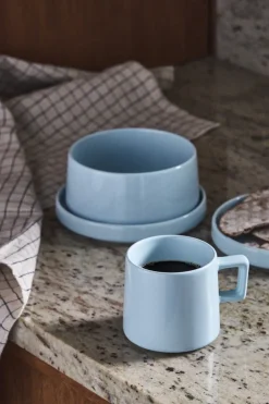Scandi Living Plato Taper 14 cm, claro Azul Outlet