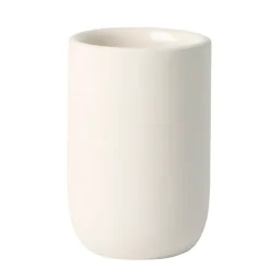 Mette Ditmer Portacepillos de dientes Lotus, sand Blanco
