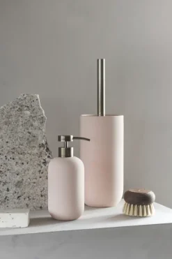 Mette Ditmer Portaescobillas baño Lotus, Powder rose Rosa Outlet