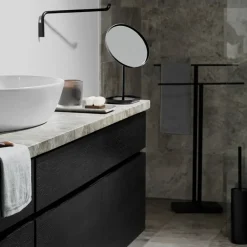 Blomus Portaescobillas de baño Modo, Negro Online