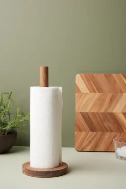 Aida Portarrollos De Papel De Cocina<Portarrollos de papel cocina Akaciaträ, 30,5 cm Marrón