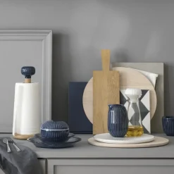 Kähler Portarrollos De Papel De Cocina<Portarrollos de papel Hammershøi, índigo Azul