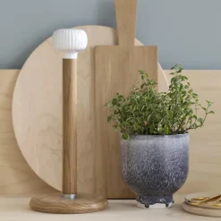 Kähler Portarrollos de papel Hammershøi, blanco MarrónBlanco Outlet