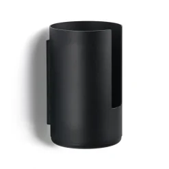 Zone Denmark Portarrollos para papel higiénico de pared RIM 31 cm, Black Negro