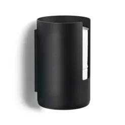 Zone Denmark Portarrollos para papel higiénico de pared RIM 31 cm, Black Negro