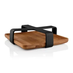 Eva Solo Portaservilletas de bambú Nordic Kitchen, 19x19 cm Negro Clearance