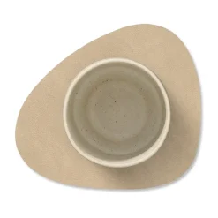 LIND DNA Posavasos<Portavasos Curve Nupo, Sand Beige