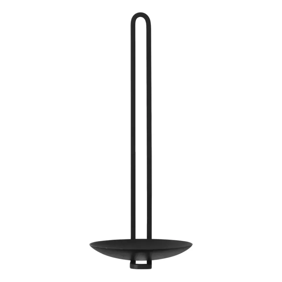 Audo Copenhagen Candelabros<Portavelas de pared Clip 20 cm, Negro