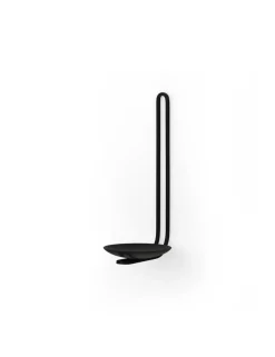 Audo Copenhagen Candelabros<Portavelas de pared Clip 20 cm, Negro