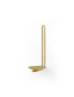 Audo Copenhagen Candelabros<Portavelas de pared Clip 20 cm, Latón Color dorado