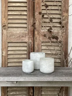 Olsson & Jensen Portavelas Y Soportes Para Vela<Portavelas Halde 10 cm, Blanco