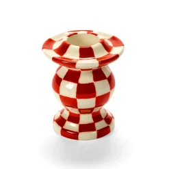 Serax Portavelas Les Objets Mouleversants N°2, Red-white Rojo Discount