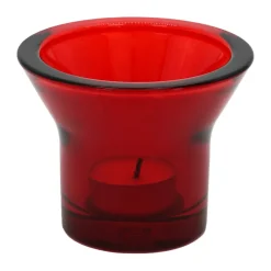 Born In Sweden Portavelas Y Soportes Para Vela<Portavelas Lumi Ø10 cm, Rojo