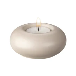 Scandi Living Portavelas Y Soportes Para Vela<Portavelas Stone Ø9 cm, Beige