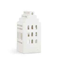 Kähler Portavelas Y Soportes Para Vela<Portavelas Urbania, Herregård Blanco