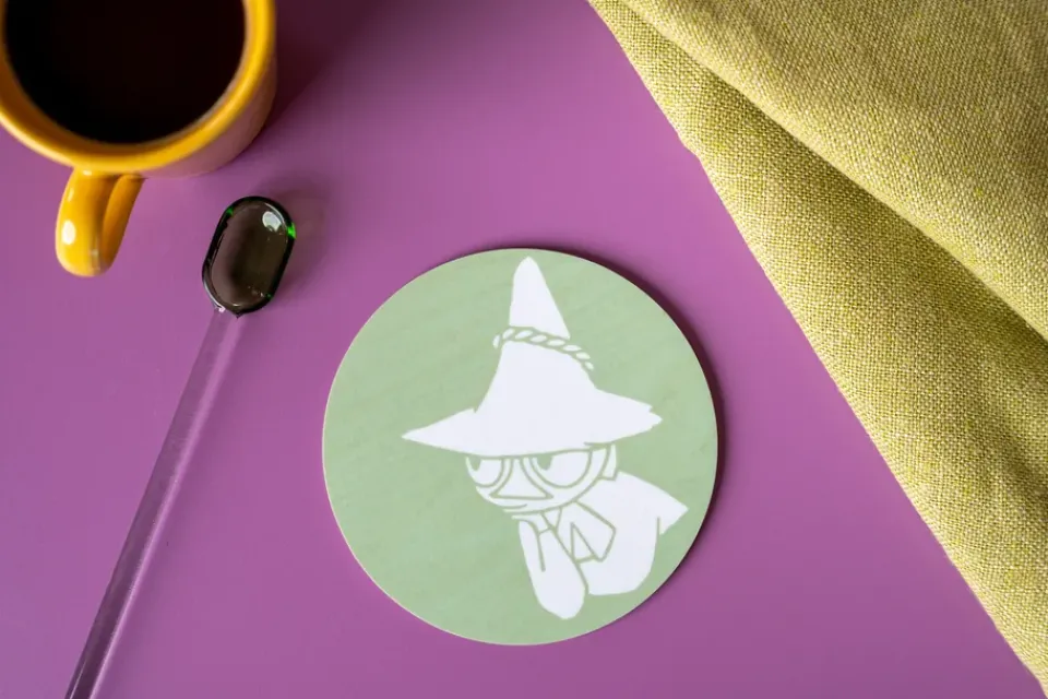 Muurla Posavasos<Posavaso Moomin Ø10 cm, Snufkin Verde