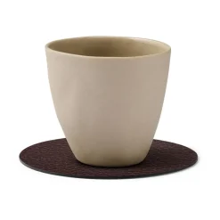 LIND DNA Posavasos<Posavasos Bull circular, Marrón