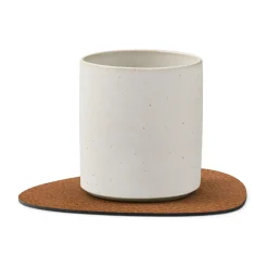 LIND DNA Posavasos<Posavasos Bull curvo, Nature BeigeMarrón