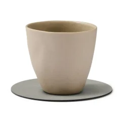 LIND DNA Posavasos<Posavasos circular Cloud reversible 1 pieza, antracita- claro Gris