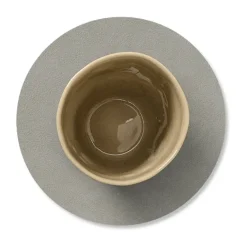 LIND DNA Posavasos<Posavasos circular Cloud reversible 1 pieza, antracita- claro Gris