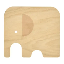 Muurla Posavasos de vidrio Elephant 11x10 cm, Blue Azul Hot