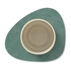 LIND DNA Posavasos Hippo curvo, pastel Verde Outlet