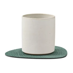 LIND DNA Posavasos Hippo curvo, pastel Verde Outlet