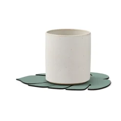 LIND DNA Posavasos<Posavasos Monstera Leaf Nupo, pastel Verde