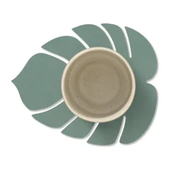 LIND DNA Posavasos<Posavasos Monstera Leaf Nupo, pastel Verde